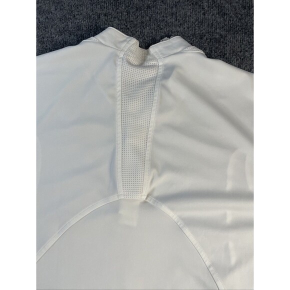 Adidas Shirt 1/4 Zip Mens Extra Large Tennis Soccer Clima365 White Formotion XL - Picture 11 of 15